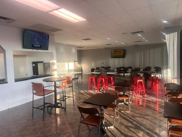 The Spot on 10th everyday dining and event space with warm natural lighting